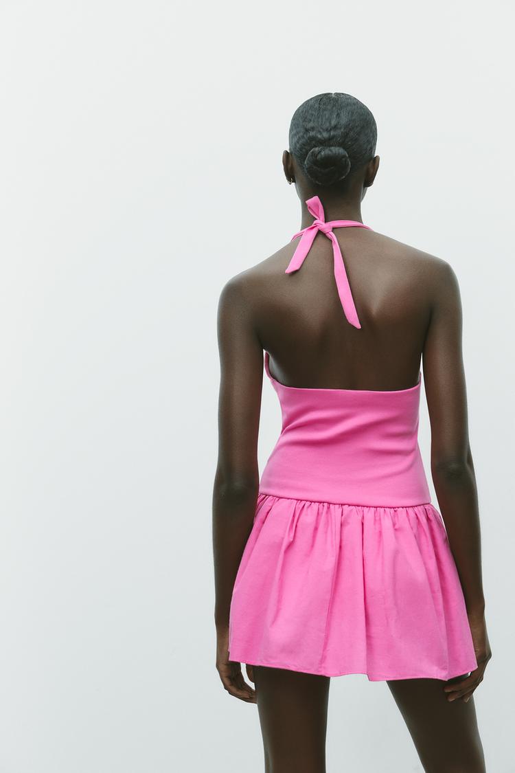 Pink mini dress 💓