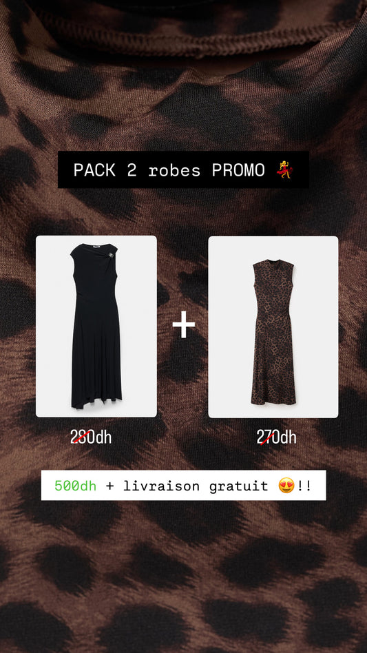 PROMO 2 robes + livraison gratuit