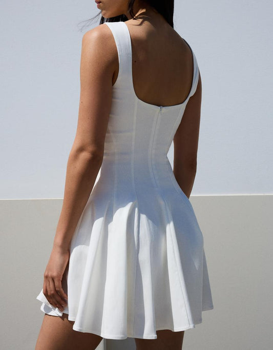 whitt mini dress 🤍