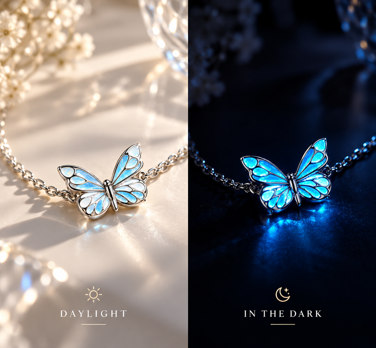 LUNÉA™ Glow Butterfly Bracelet
